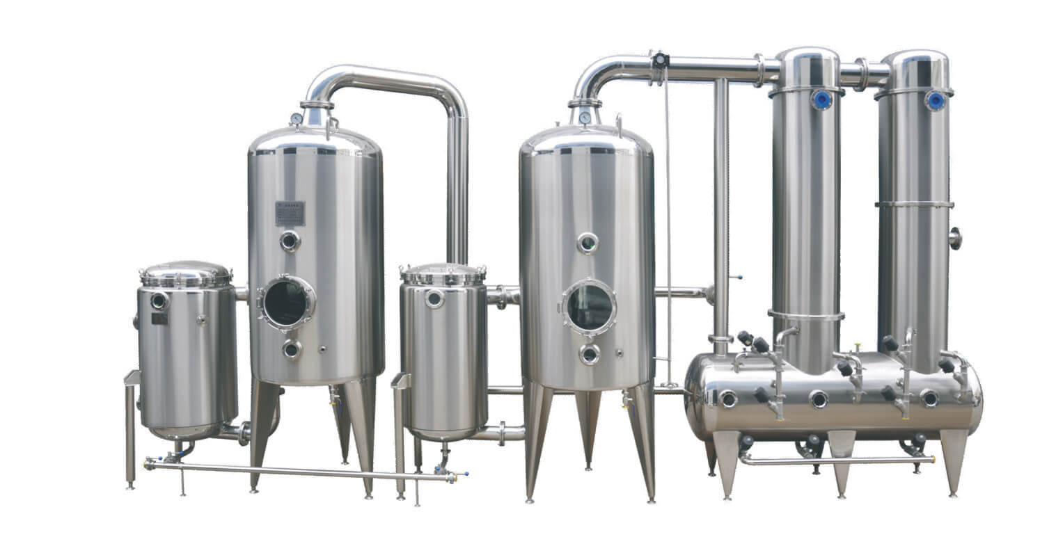 Saving And Environmental Protection Vacuum Concentrator evaporator machine equipment for juice 