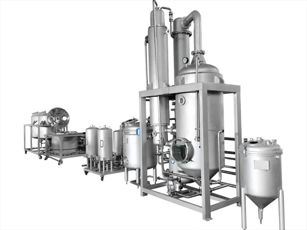 Industrial  Tobacoo Nicotine Extraction Processing Line Machine Equipment