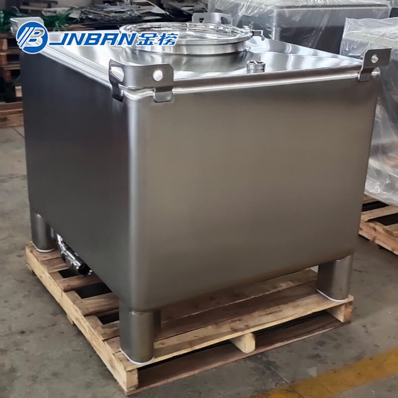Customizable Stainless Steel Chemical Storage IBC Tank