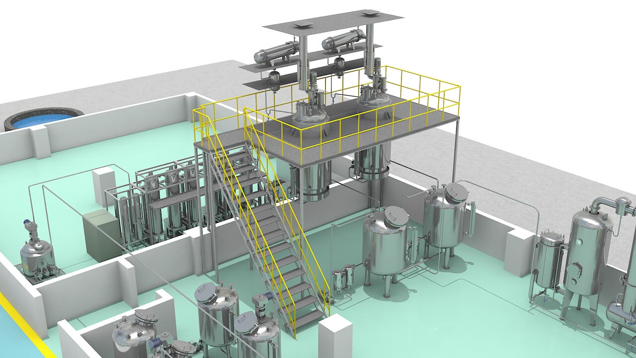 Industrial Plant Herbal Extraction  Concentration Processing Line Machine Equipment